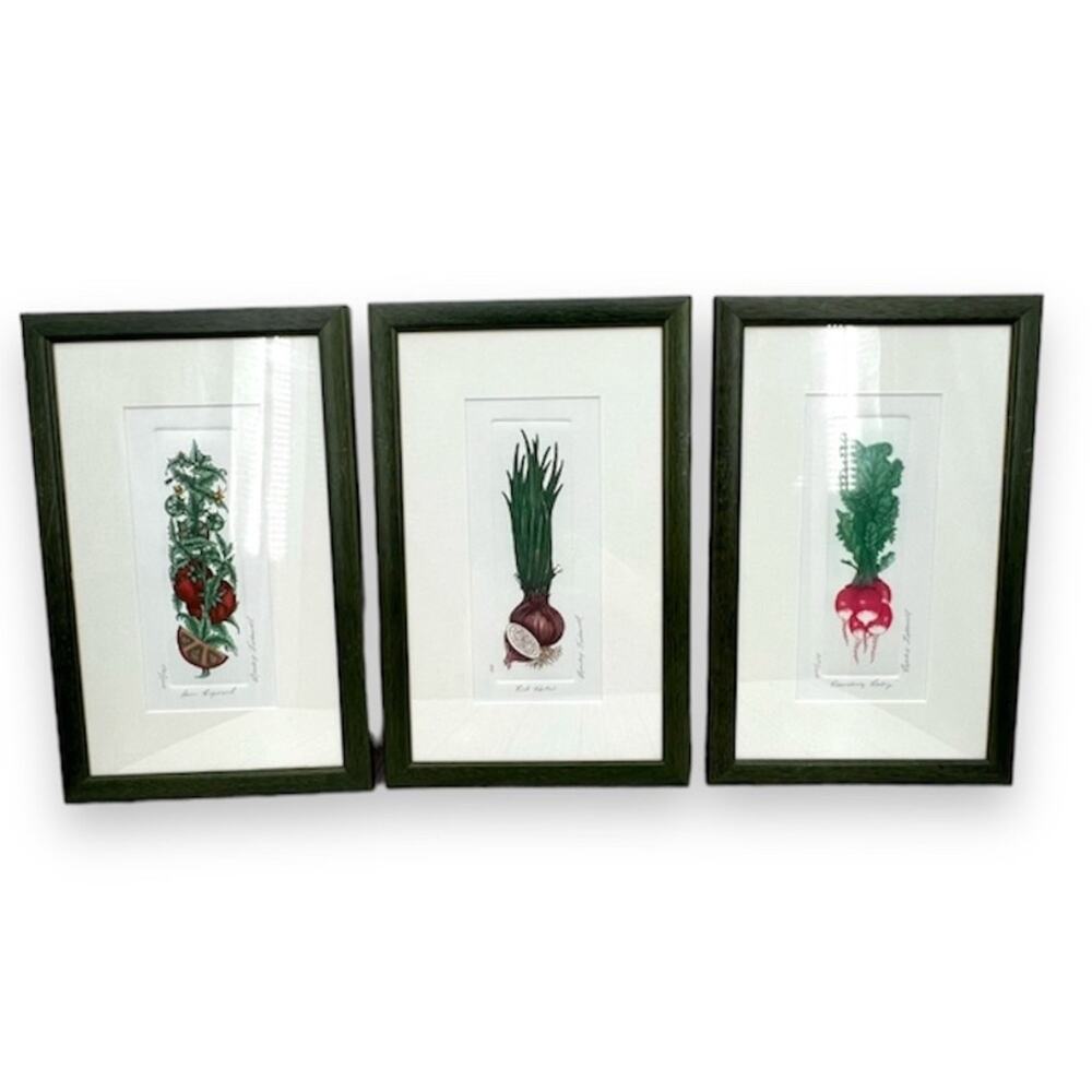 Bailey Tidwell still life vegetable lithographs framed signed numbered titled